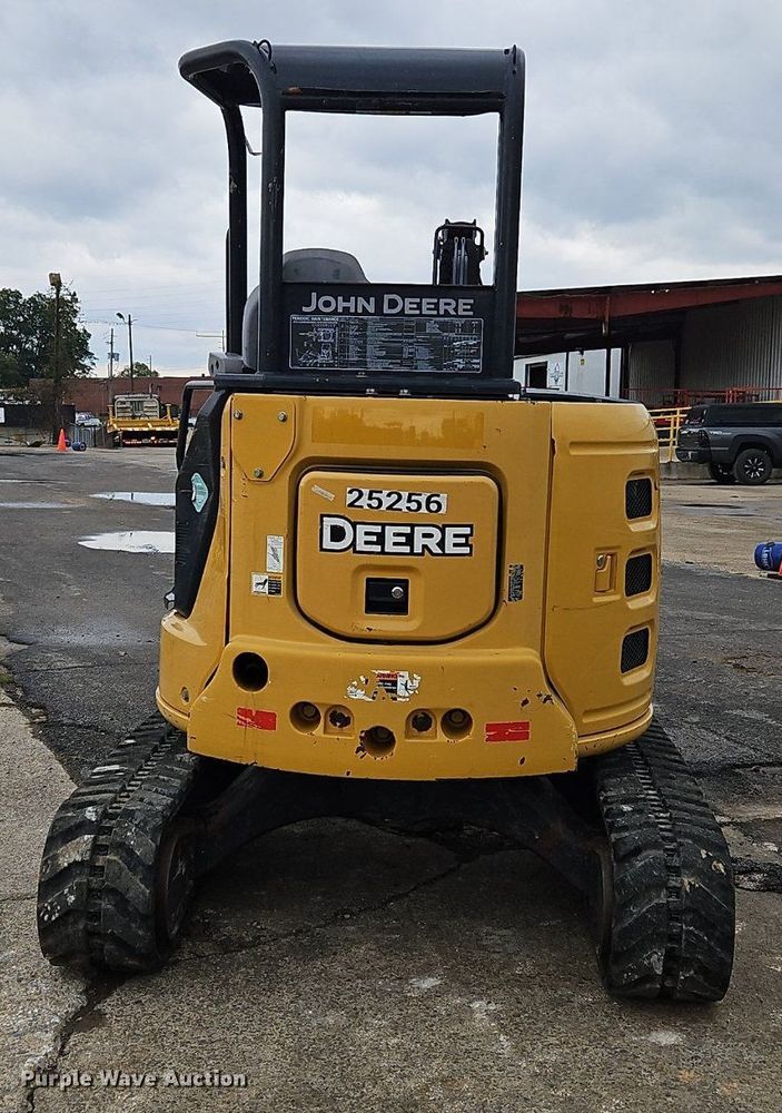 image for item OJ9856 2018 John Deere 35G mini excavator