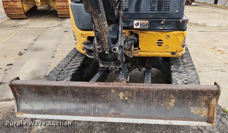 image for item OJ9856 2018 John Deere 35G mini excavator