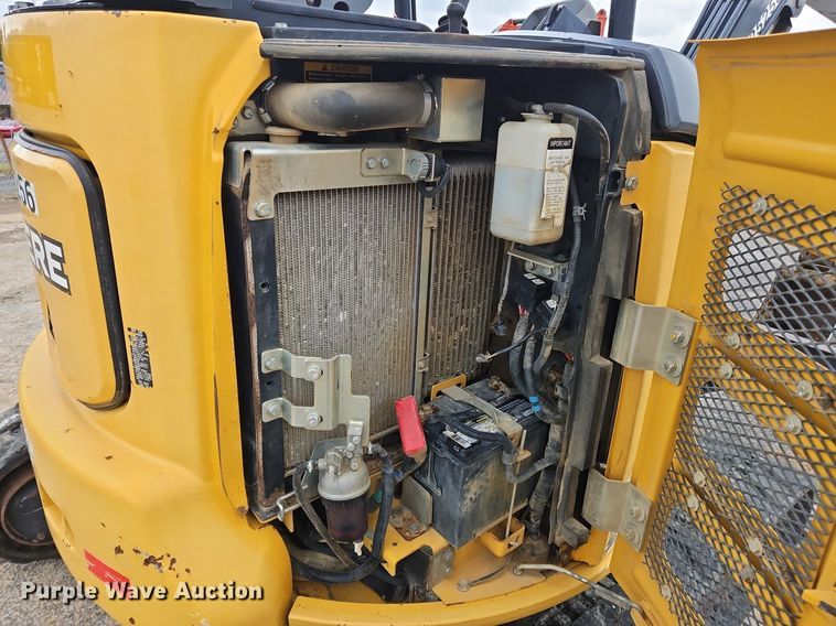 image for item OJ9856 2018 John Deere 35G mini excavator