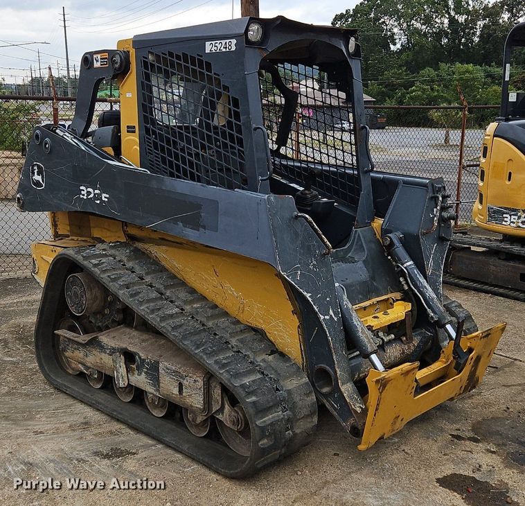 image for item OJ9857 2018 John Deere 323E tracked skid steer loader