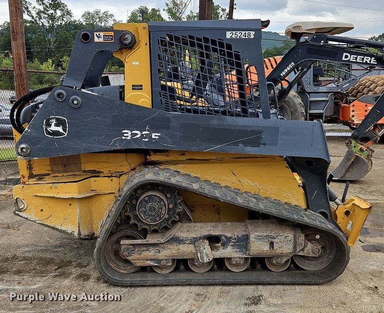 image for item OJ9857 2018 John Deere 323E tracked skid steer loader