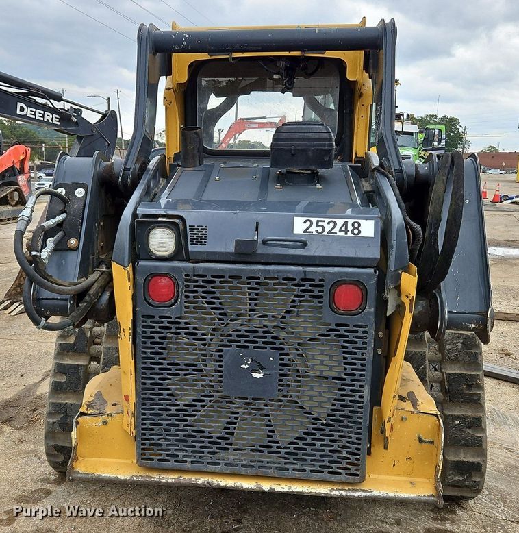 image for item OJ9857 2018 John Deere 323E tracked skid steer loader
