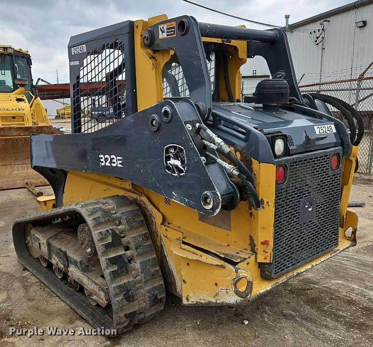 image for item OJ9857 2018 John Deere 323E tracked skid steer loader