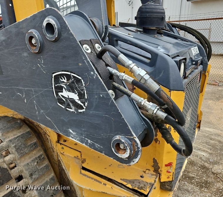 image for item OJ9857 2018 John Deere 323E tracked skid steer loader