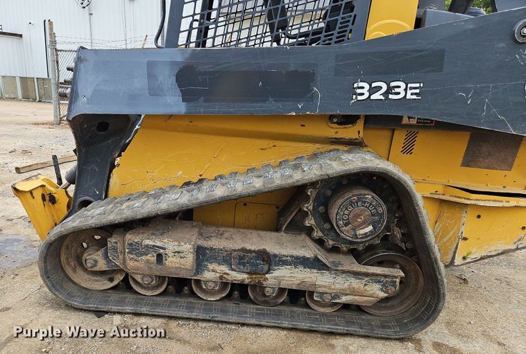 image for item OJ9857 2018 John Deere 323E tracked skid steer loader