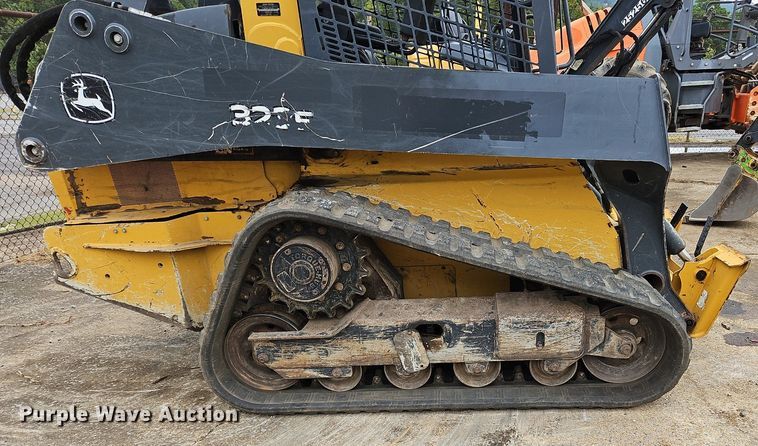 image for item OJ9857 2018 John Deere 323E tracked skid steer loader