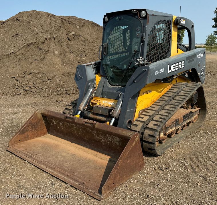 image for item YA0001 2012 John Deere 329D tracked skid steer loader