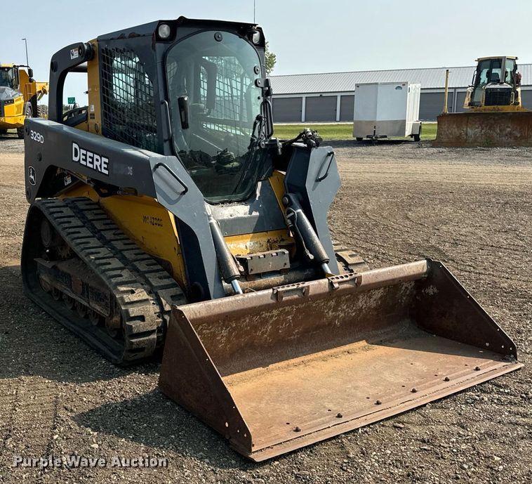 image for item YA0001 2012 John Deere 329D tracked skid steer loader