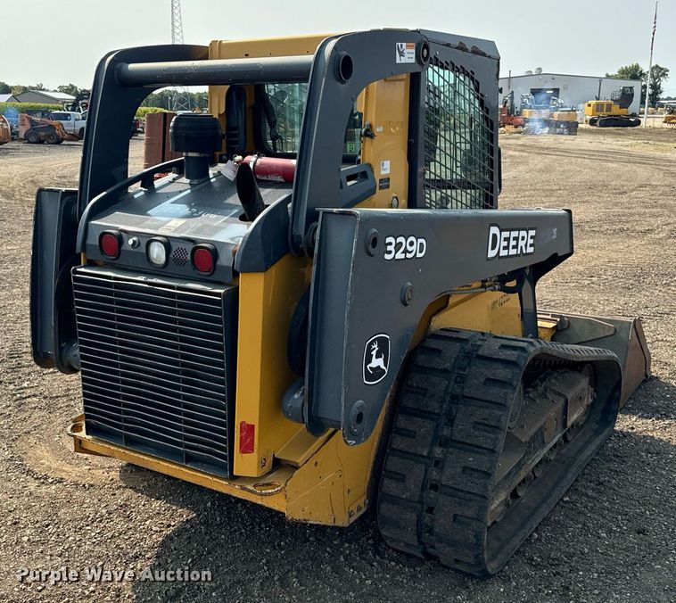 image for item YA0001 2012 John Deere 329D tracked skid steer loader