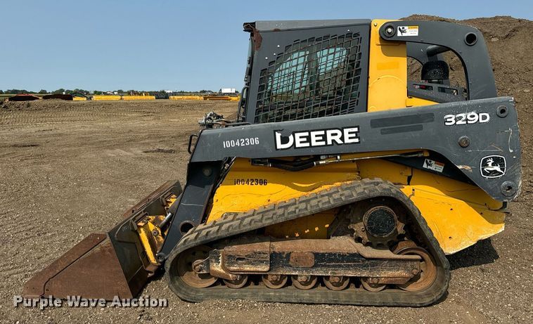 image for item YA0001 2012 John Deere 329D tracked skid steer loader