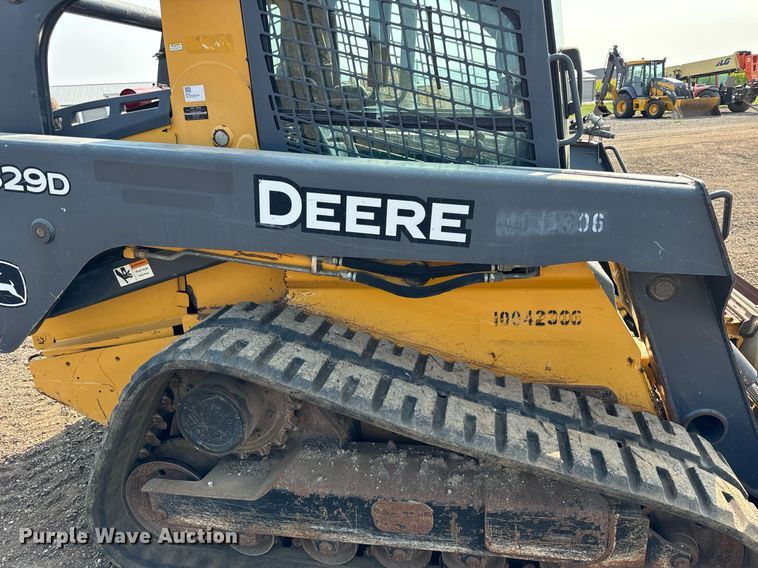 image for item YA0001 2012 John Deere 329D tracked skid steer loader