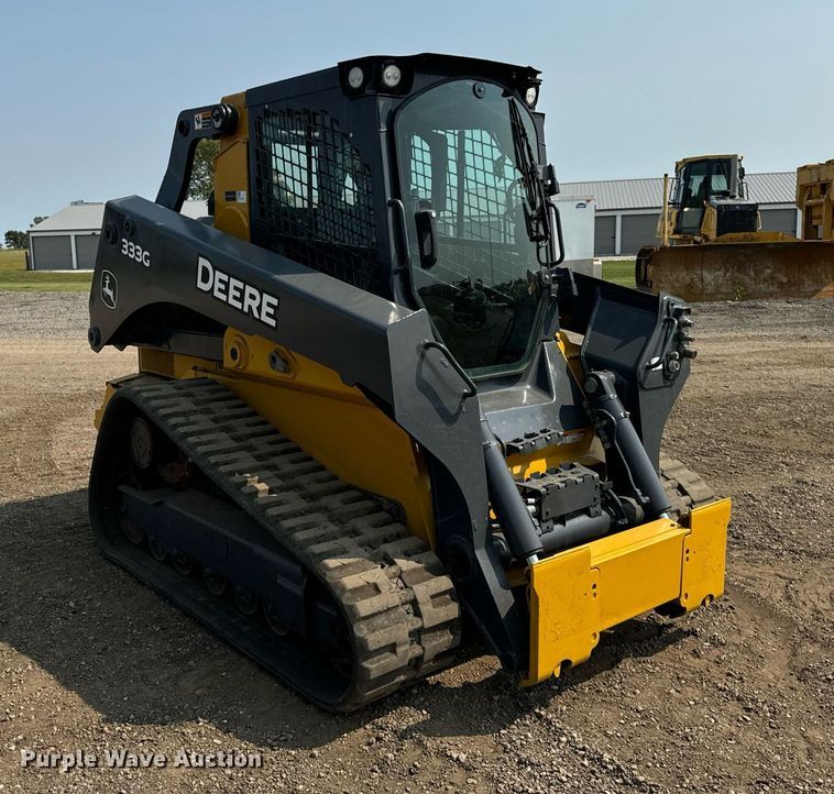 image for item YA0002 2019 John Deere 333G tracked skid steer loader