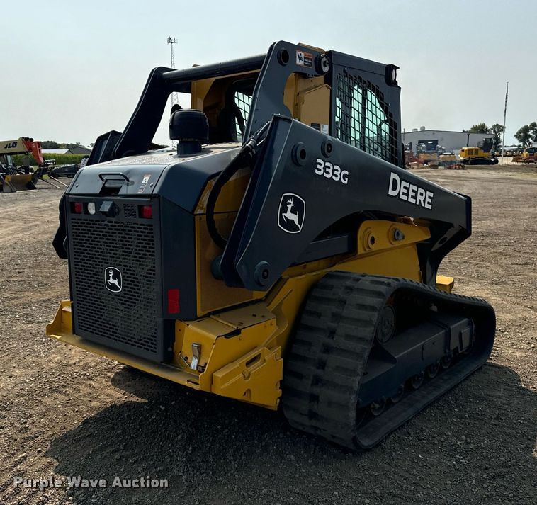image for item YA0002 2019 John Deere 333G tracked skid steer loader