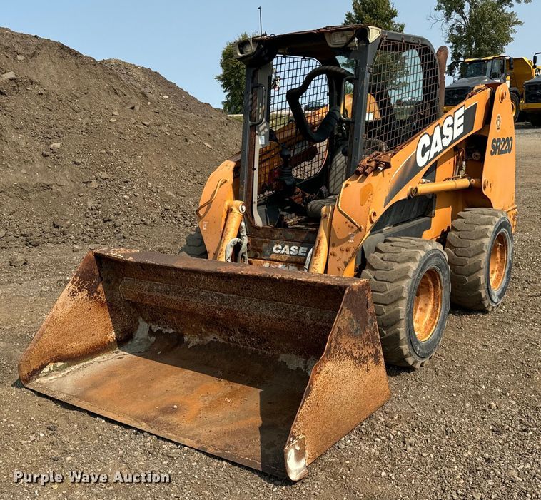 image for item YA0004 2011 Case SR220 skid steer loader