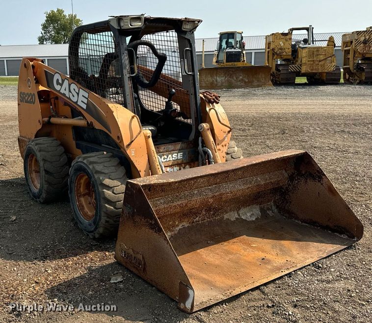 image for item YA0004 2011 Case SR220 skid steer loader