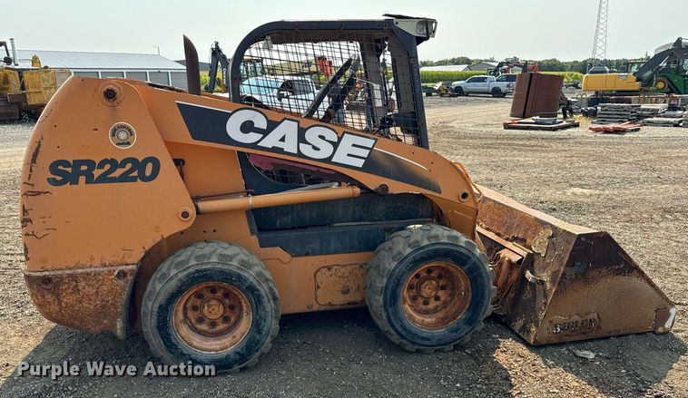 image for item YA0004 2011 Case SR220 skid steer loader