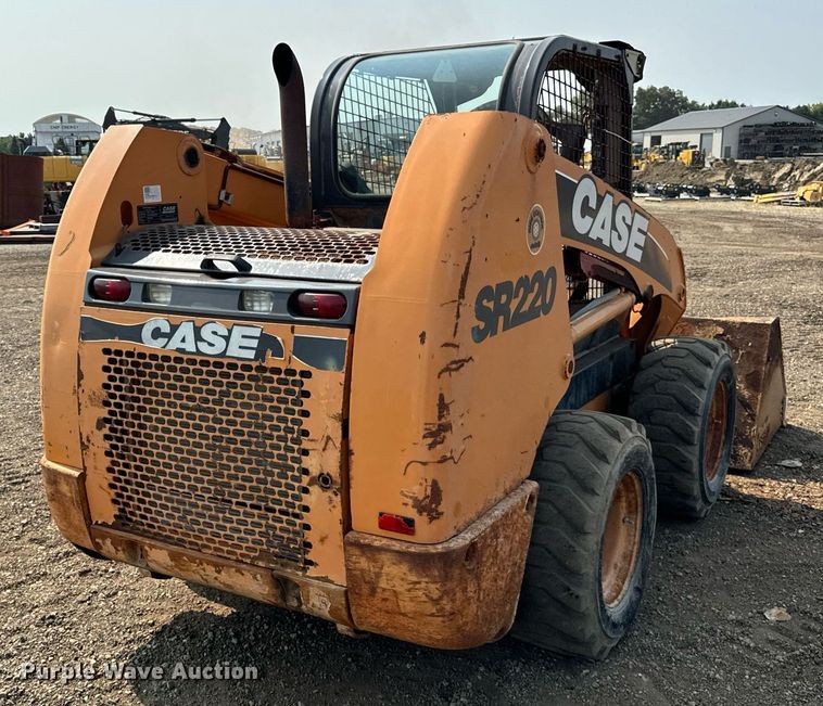 image for item YA0004 2011 Case SR220 skid steer loader