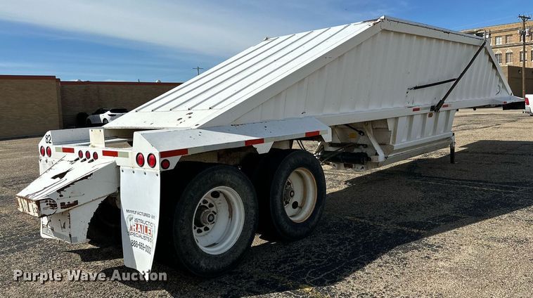 image for item DD3234 2008 Construction Trailer Specialist, Inc BDT-40 bottom dump trailer