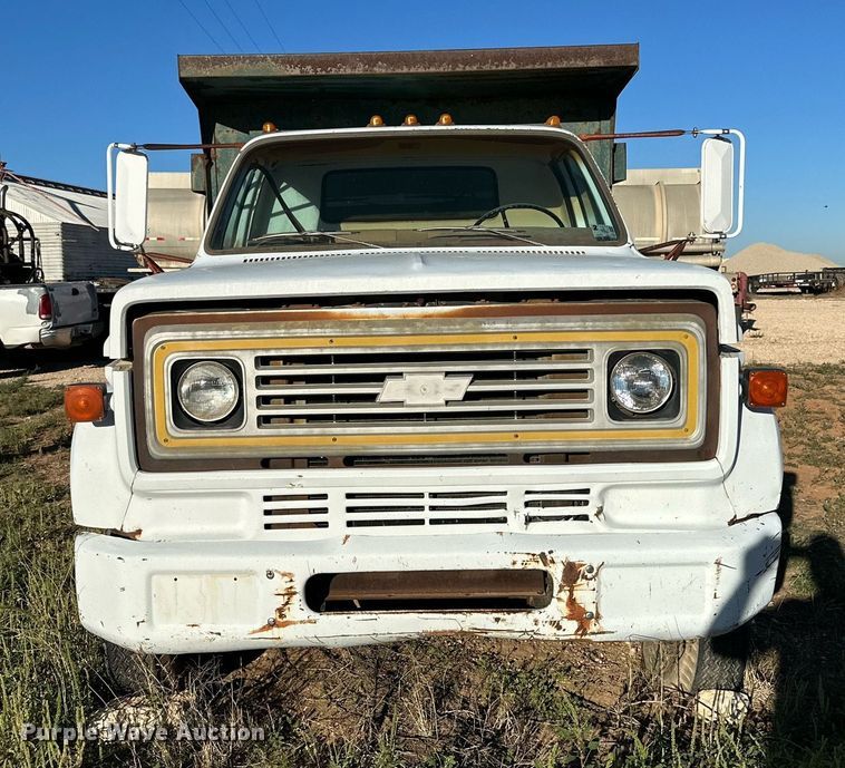 image for item DD3246 1978 Chevrolet C60 dump truck