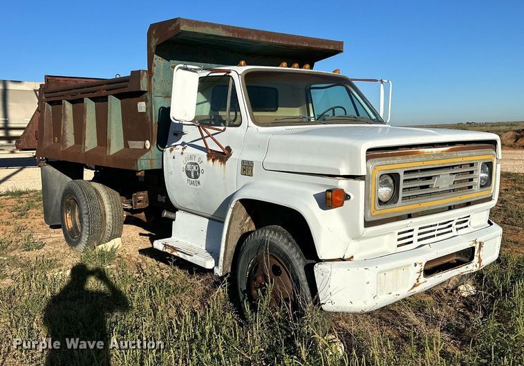 image for item DD3246 1978 Chevrolet C60 dump truck