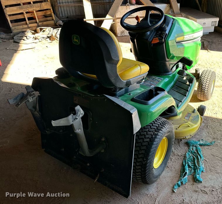image for item DD3247 2015 John Deere X300R lawn mower