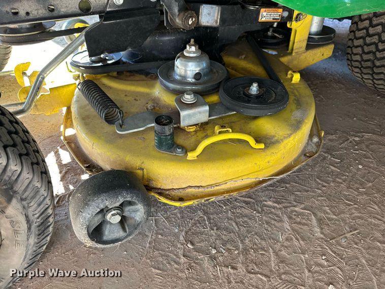 image for item DD3247 2015 John Deere X300R lawn mower