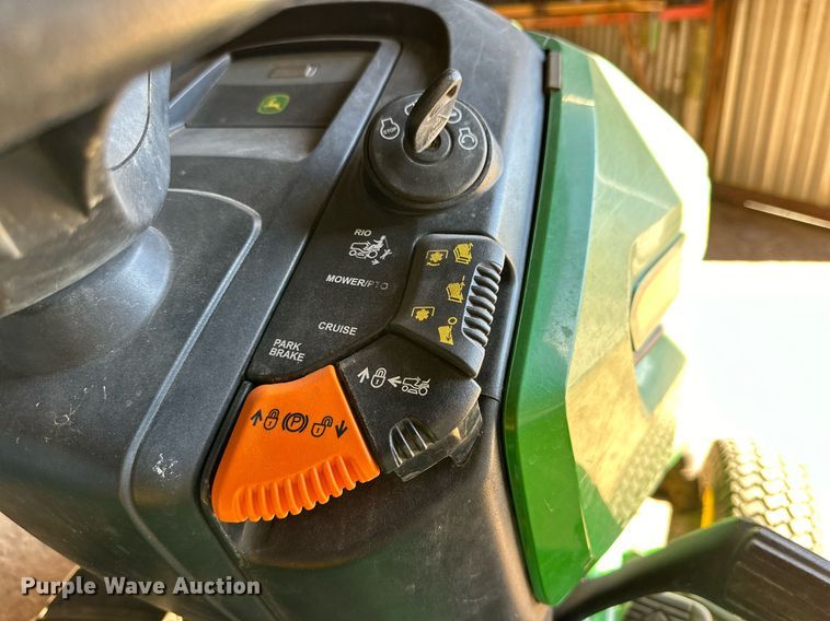 image for item DD3247 2015 John Deere X300R lawn mower