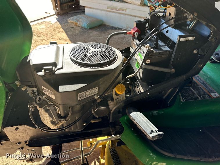 image for item DD3247 2015 John Deere X300R lawn mower