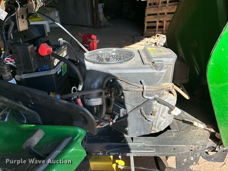 image for item DD3247 2015 John Deere X300R lawn mower