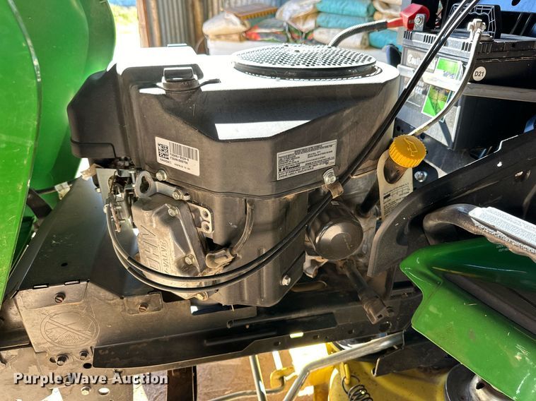 image for item DD3247 2015 John Deere X300R lawn mower