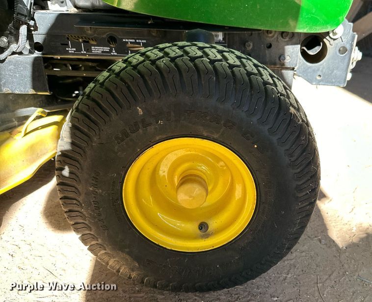 image for item DD3247 2015 John Deere X300R lawn mower