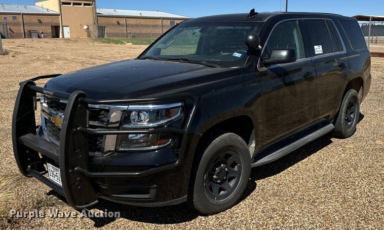 image for item DD3251 2018 Chevrolet Tahoe Police SUV