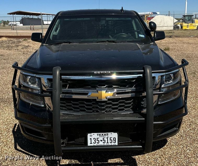 image for item DD3251 2018 Chevrolet Tahoe Police SUV