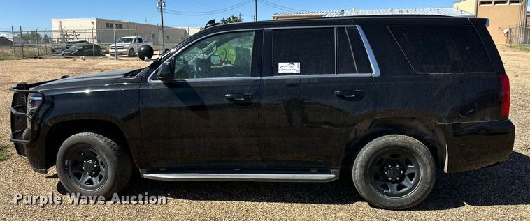 image for item DD3251 2018 Chevrolet Tahoe Police SUV