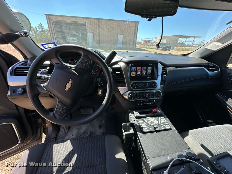 image for item DD3251 2018 Chevrolet Tahoe Police SUV