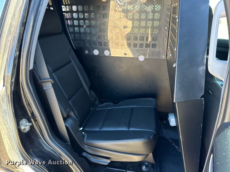 image for item DD3251 2018 Chevrolet Tahoe Police SUV