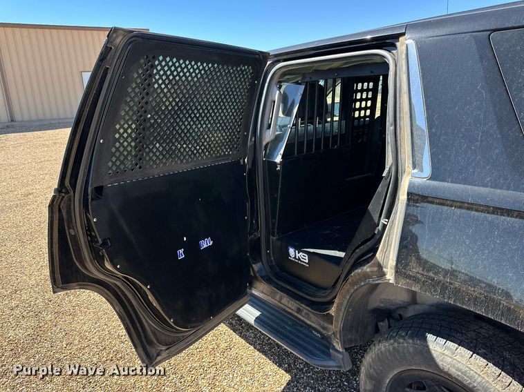 image for item DD3251 2018 Chevrolet Tahoe Police SUV