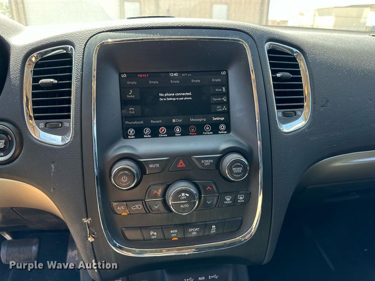 image for item DD3252 2018 Dodge  Durango SSV SUV