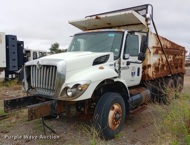 image for item DH1436 2008 International  7400 dump truck