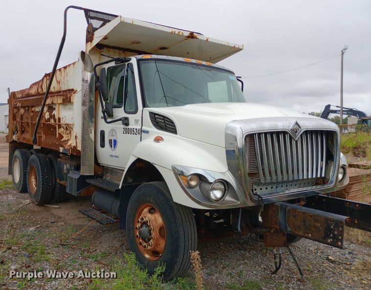 image for item DH1436 2008 International  7400 dump truck