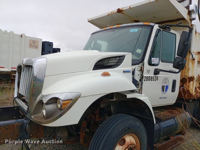 image for item DH1436 2008 International  7400 dump truck