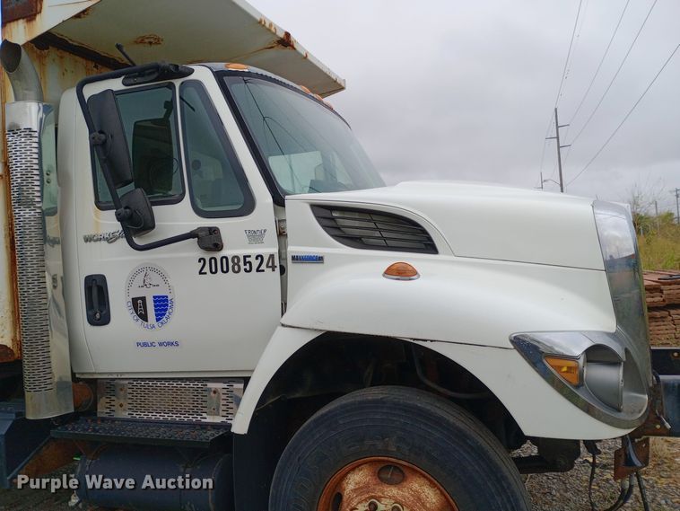 image for item DH1436 2008 International  7400 dump truck