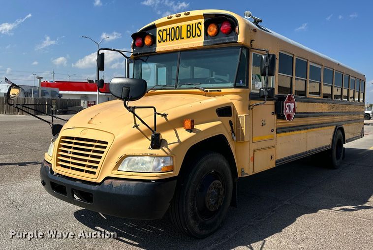 image for item DL0475 2012 Blue Bird Vision school bus