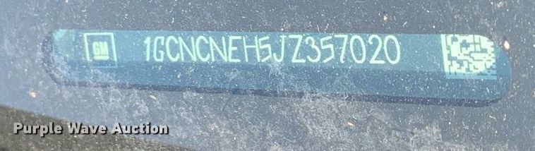 image for item DM1816 2018 Chevrolet  Silverado 1500   pickup truck