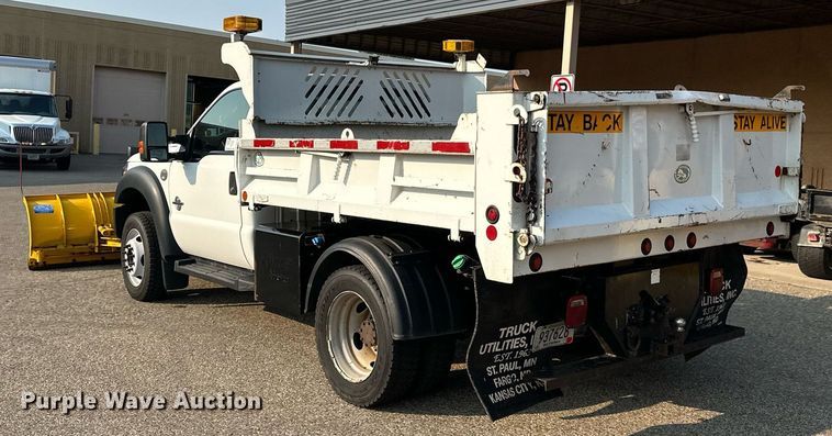 image for item DN0768 2012 Ford  F450 Super Duty XL dump truck