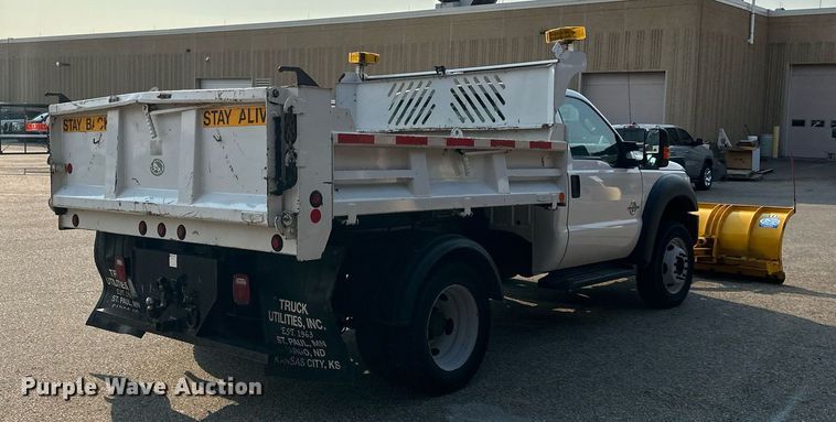 image for item DN0768 2012 Ford  F450 Super Duty XL dump truck