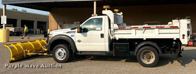 image for item DN0768 2012 Ford  F450 Super Duty XL dump truck