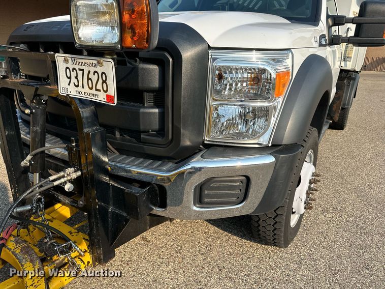 image for item DN0768 2012 Ford  F450 Super Duty XL dump truck