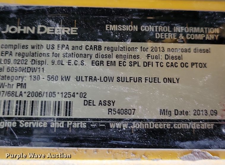 image for item DN3537 2013 John Deere 772G motor grader
