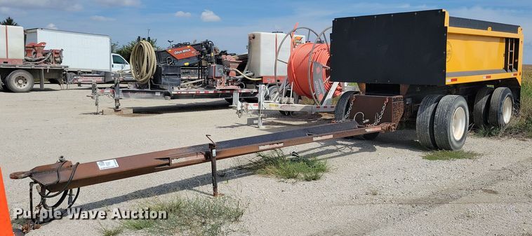 image for item DN3538 2012 Hilbilt 14-14 Pup end dump pup trailer
